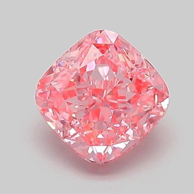 IGI Cushion Modified 1.08ct Fancy Vivid Pink VVS2 - Loose Lab Diamond: IGI Cushion Modified 1.08ct Fancy Vivid Pink VVS2 - Loose Lab Diamond Item Specifics: Source: This Is A Real Diamond Grown In A Lab Not Mined. Carat: 1.08 Cut: - Color: Fancy Vivid Pink Clarity: VVS2 
