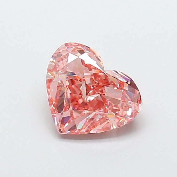 IGI Heart 1.71ct Fancy Vivid Pink VVS2 - Loose Lab Diamond: IGI Heart 1.71ct Fancy Vivid Pink VVS2 - Loose Lab Diamond Item Specifics: Source: This Is A Real Diamond Grown In A Lab Not Mined. Carat: 1.71 Cut: - Color: Fancy Vivid Pink Clarity: VVS2 Polish: EX 