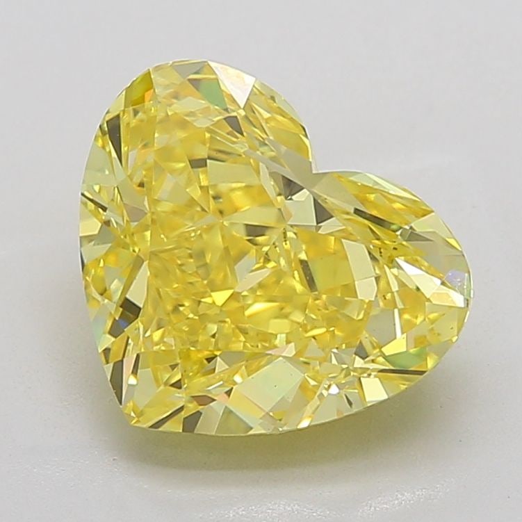 IGI Heart 7.05ct Fancy Vivid Yellow VVS2 - Loose Lab Diamond: IGI Heart 7.05ct Fancy Vivid Yellow VVS2 - Loose Lab Diamond Item Specifics: Source: This Is A Real Diamond Grown In A Lab Not Mined. Carat: 7.05 Cut: - Color: Fancy Vivid Yellow Clarity: VVS2 Polish: