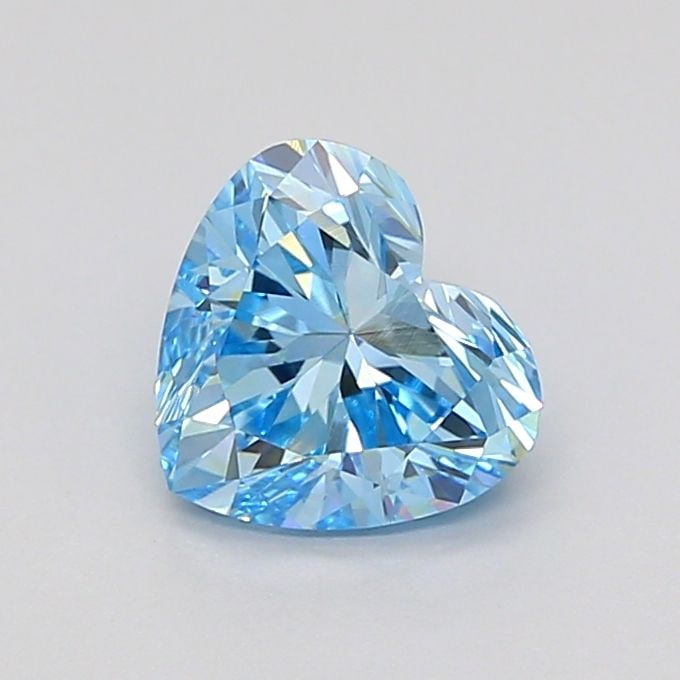 IGI Heart 1.07ct Fancy Vivid Blue VVS2 - Loose Lab Diamond: IGI Heart 1.07ct Fancy Vivid Blue VVS2 - Loose Lab Diamond Item Specifics: Source: This Is A Real Diamond Grown In A Lab Not Mined. Carat: 1.07 Cut: - Color: Fancy Vivid Blue Clarity: VVS2 Polish: VG 