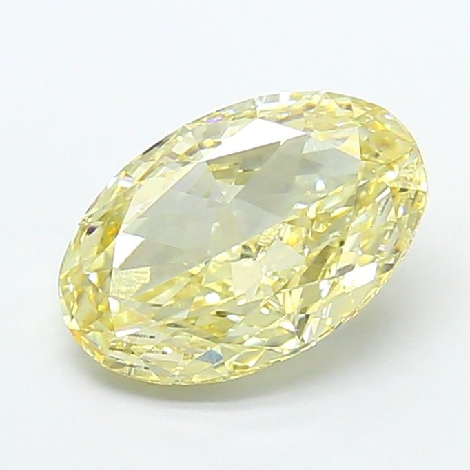 IGI Oval 2.54ct Fancy Yellow VVS2 - Loose Lab Diamond: IGI Oval 2.54ct Fancy Yellow VVS2 - Loose Lab Diamond Item Specifics: Source: This Is A Real Diamond Grown In A Lab Not Mined. Carat: 2.54 Cut: - Color: Fancy Yellow Clarity: VVS2 Polish: EX Symmetry:
