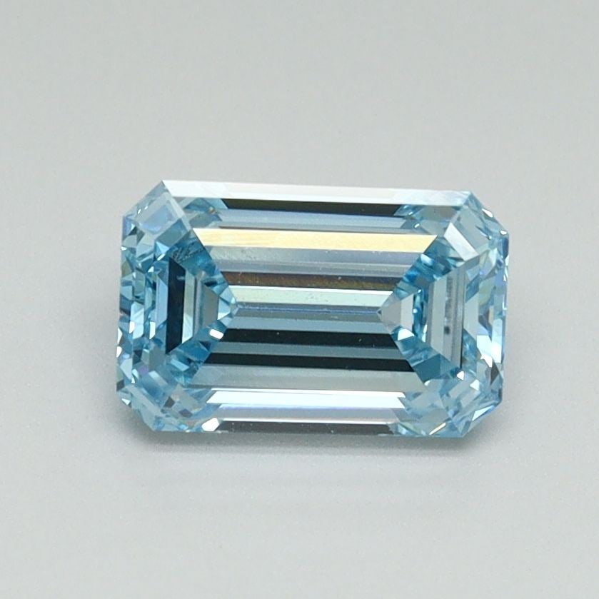 IGI Emerald 1.06ct Fancy Intense Blue VVS2 - Loose Lab Diamond: IGI Emerald 1.06ct Fancy Intense Blue VVS2 - Loose Lab Diamond Item Specifics: Source: This Is A Real Diamond Grown In A Lab Not Mined. Carat: 1.06 Cut: - Color: Fancy Intense Blue Clarity: VVS2 Polis