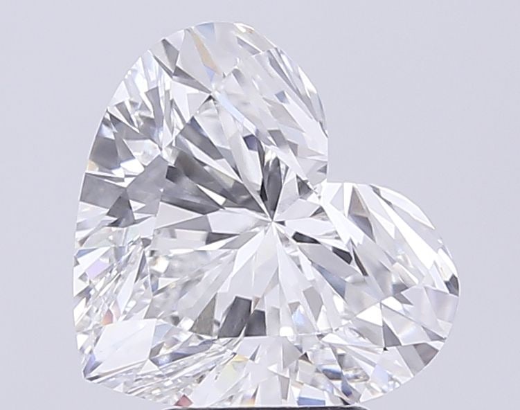 IGI Heart 4.52ct F VVS2 - Loose Lab Diamond: IGI Heart 4.52ct F VVS2 - Loose Lab Diamond Item Specifics: Source: This Is A Real Diamond Grown In A Lab Not Mined. Carat: 4.52 Cut: - Color: F Clarity: VVS2 Polish: EX Symmetry: EX Measurements: 9.8