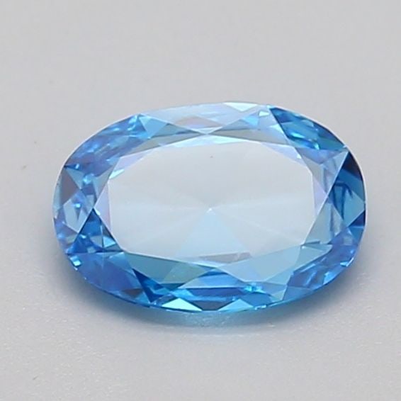 IGI Rose 0.61ct Fancy Vivid Blue VVS2 - Loose Lab Diamond: IGI Rose 0.61ct Fancy Vivid Blue VVS2 - Loose Lab Diamond Item Specifics: Source: This Is A Real Diamond Grown In A Lab Not Mined. Carat: 0.61 Cut: - Color: Fancy Vivid Blue Clarity: VVS2 Polish: EX S