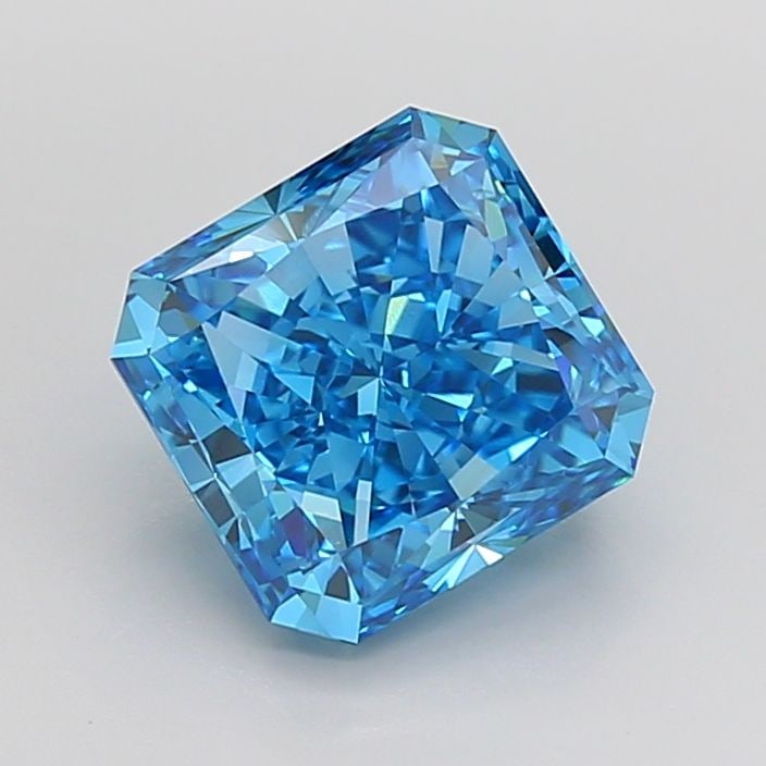 IGI Square Radiant 4.94ct Fancy Vivid Blue VVS2 - Loose Lab Diamond: IGI Square Radiant 4.94ct Fancy Vivid Blue VVS2 - Loose Lab Diamond Item Specifics: Source: This Is A Real Diamond Grown In A Lab Not Mined. Carat: 4.94 Cut: - Color: Fancy Vivid Blue Clarity: VVS2 Po