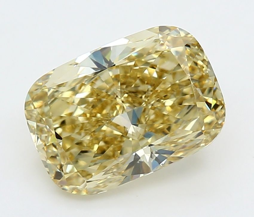 IGI Cushion Modified 4.1ct Fancy Intense Yellow VVS2 - Loose Lab Diamond: IGI Cushion Modified 4.1ct Fancy Intense Yellow VVS2 - Loose Lab Diamond Item Specifics: Source: This Is A Real Diamond Grown In A Lab Not Mined. Carat: 4.1 Cut: - Color: Fancy Intense Yellow