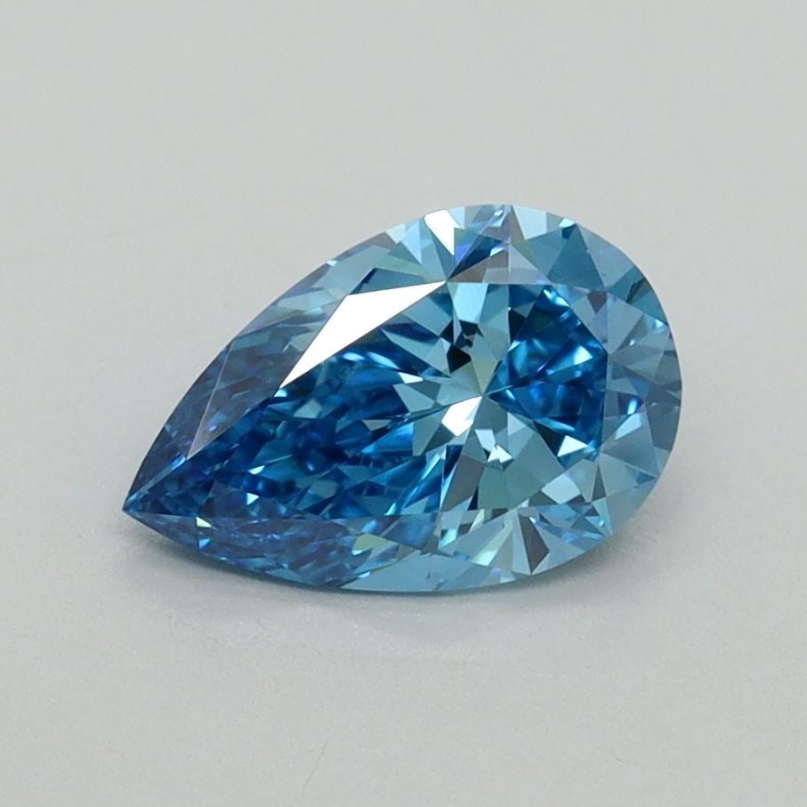 IGI Pear 1.0ct Fancy Vivid Blue VVS2 - Loose Lab Diamond: IGI Pear 1.0ct Fancy Vivid Blue VVS2 - Loose Lab Diamond Item Specifics: Source: This Is A Real Diamond Grown In A Lab Not Mined. Carat: 1.0 Cut: - Color: Fancy Vivid Blue Clarity: VVS2 Polish: EX Sym