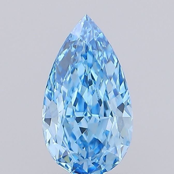 IGI Pear 0.94ct Fancy Vivid Blue VVS2 - Loose Lab Diamond: IGI Pear 0.94ct Fancy Vivid Blue VVS2 - Loose Lab Diamond Item Specifics: Source: This Is A Real Diamond Grown In A Lab Not Mined. Carat: 0.94 Cut: - Color: Fancy Vivid Blue Clarity: VVS2 Polish: VG S