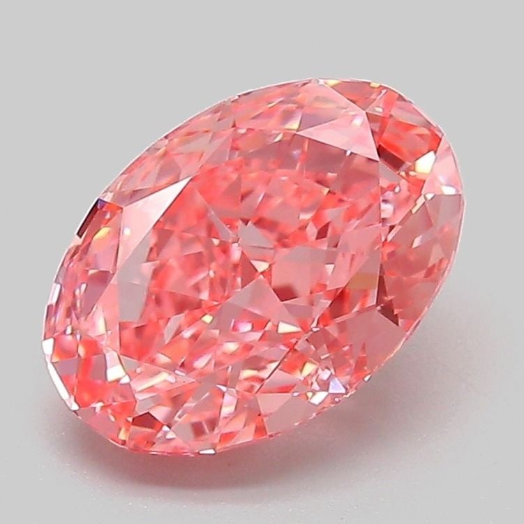 IGI Oval 2.07ct Fancy Vivid Pink VVS2 - Loose Lab Diamond: IGI Oval 2.07ct Fancy Vivid Pink VVS2 - Loose Lab Diamond Item Specifics: Source: This Is A Real Diamond Grown In A Lab Not Mined. Carat: 2.07 Cut: - Color: Fancy Vivid Pink Clarity: VVS2 Polish: EX S