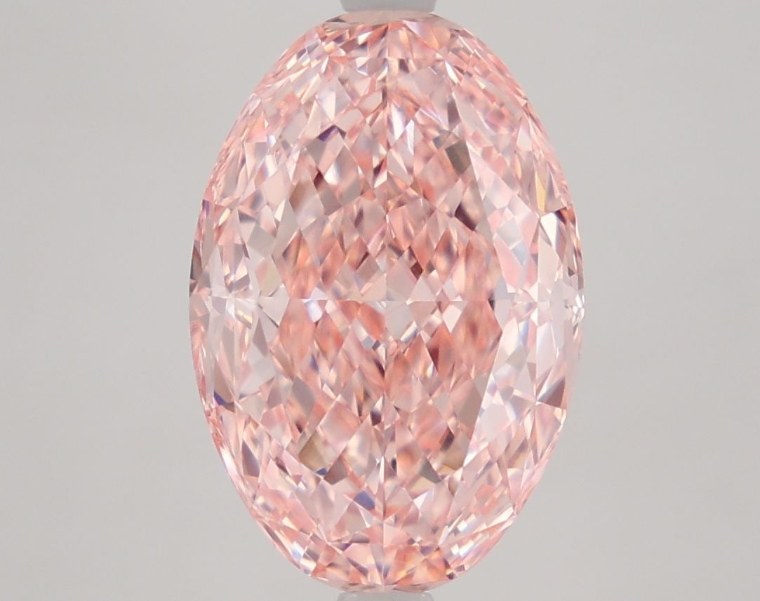 IGI Oval 4.39ct Fancy Vivid Pink VVS2 - Loose Lab Diamond: IGI Oval 4.39ct Fancy Vivid Pink VVS2 - Loose Lab Diamond Item Specifics: Source: This Is A Real Diamond Grown In A Lab Not Mined. Carat: 4.39 Cut: - Color: Fancy Vivid Pink Clarity: VVS2 Polish: EX S