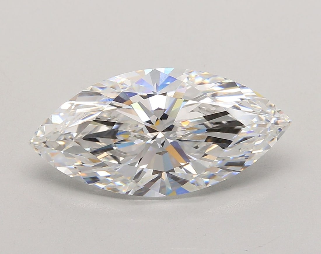 IGI Marquise 5.05ct E VVS1 - Loose Lab Diamond: IGI Marquise 5.05ct E VVS1 - Loose Lab Diamond Item Specifics: Source: This Is A Real Diamond Grown In A Lab Not Mined. Carat: 5.05 Cut: - Color: E Clarity: VVS1 Polish: EX Symmetry: EX Measurements: 