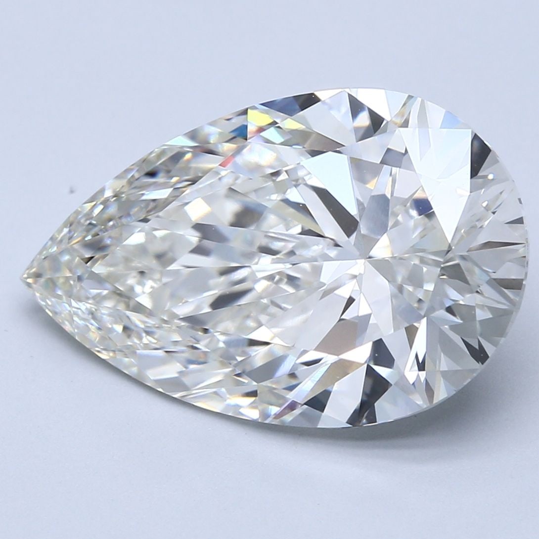 IGI Pear 9.57ct H VVS2 - Loose Lab Diamond: IGI Pear 9.57ct H VVS2 - Loose Lab Diamond Item Specifics: Source: This Is A Real Diamond Grown In A Lab Not Mined. Carat: 9.57 Cut: - Color: H Clarity: VVS2 Polish: EX Symmetry: EX Measurements: 18.5