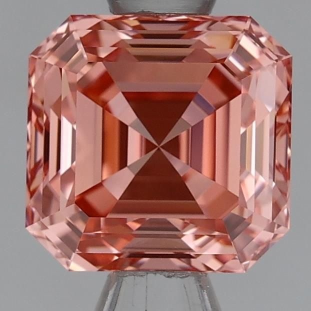 IGI Asscher 1.05ct Fancy Intense Pink VVS2 - Loose Lab Diamond: IGI Asscher 1.05ct Fancy Intense Pink VVS2 - Loose Lab Diamond Item Specifics: Source: This Is A Real Diamond Grown In A Lab Not Mined. Carat: 1.05 Cut: - Color: Fancy Intense Pink Clarity: VVS2 Polis