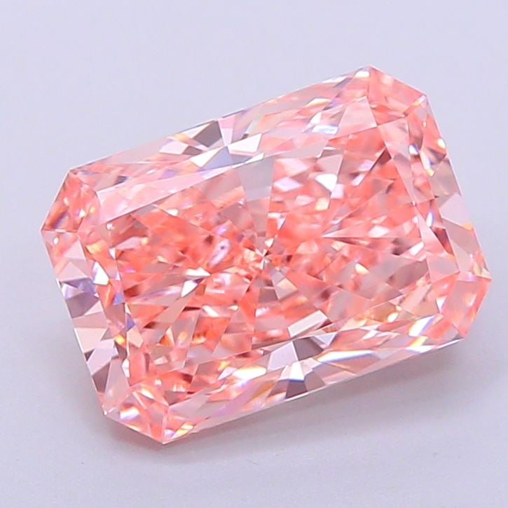 IGI Radiant 3.06ct Fancy Vivid Pink VVS2 - Loose Lab Diamond: IGI Radiant 3.06ct Fancy Vivid Pink VVS2 - Loose Lab Diamond Item Specifics: Source: This Is A Real Diamond Grown In A Lab Not Mined. Carat: 3.06 Cut: - Color: Fancy Vivid Pink Clarity: VVS2 Polish: V