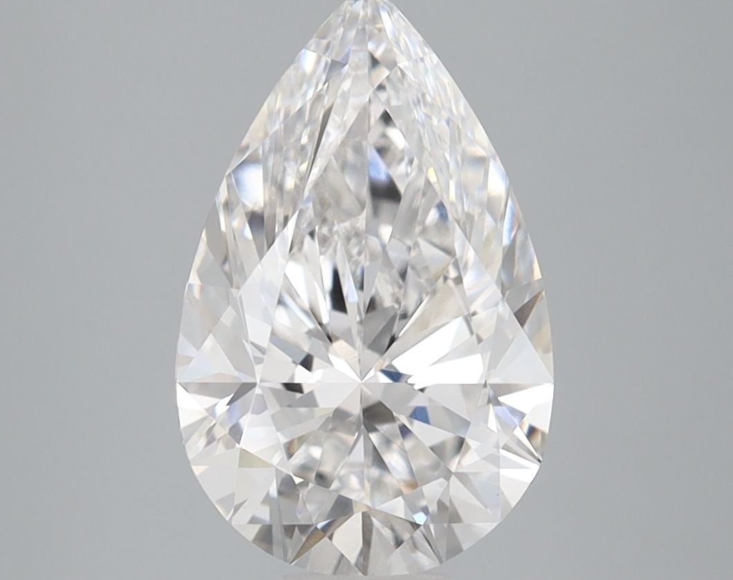 IGI Pear 2.55ct E VVS2 - Loose Lab Diamond: IGI Pear 2.55ct E VVS2 - Loose Lab Diamond Item Specifics: Source: This Is A Real Diamond Grown In A Lab Not Mined. Carat: 2.55 Cut: - Color: E Clarity: VVS2 Polish: EX Symmetry: EX Measurements: 12.0
