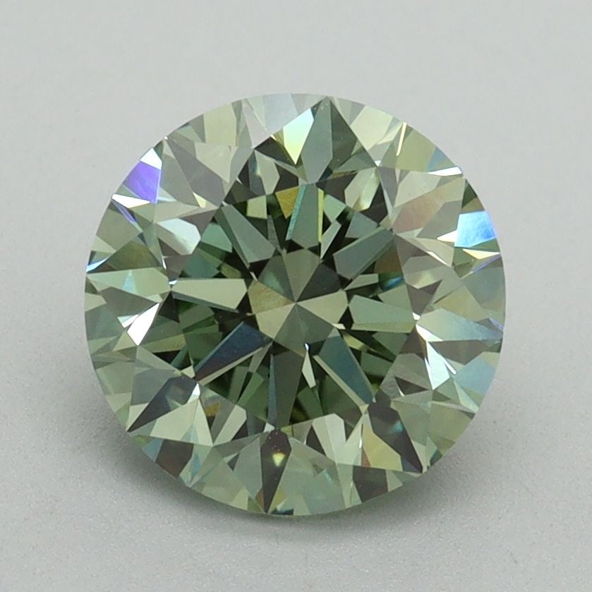 IGI Round 2.04ct Fancy Vivid Green VVS2 - Loose Lab Diamond: IGI Round 2.04ct Fancy Vivid Green VVS2 - Loose Lab Diamond Item Specifics: Source: This Is A Real Diamond Grown In A Lab Not Mined. Carat: 2.04 Cut: EX Color: Fancy Vivid Green Clarity: VVS2 Polish: 
