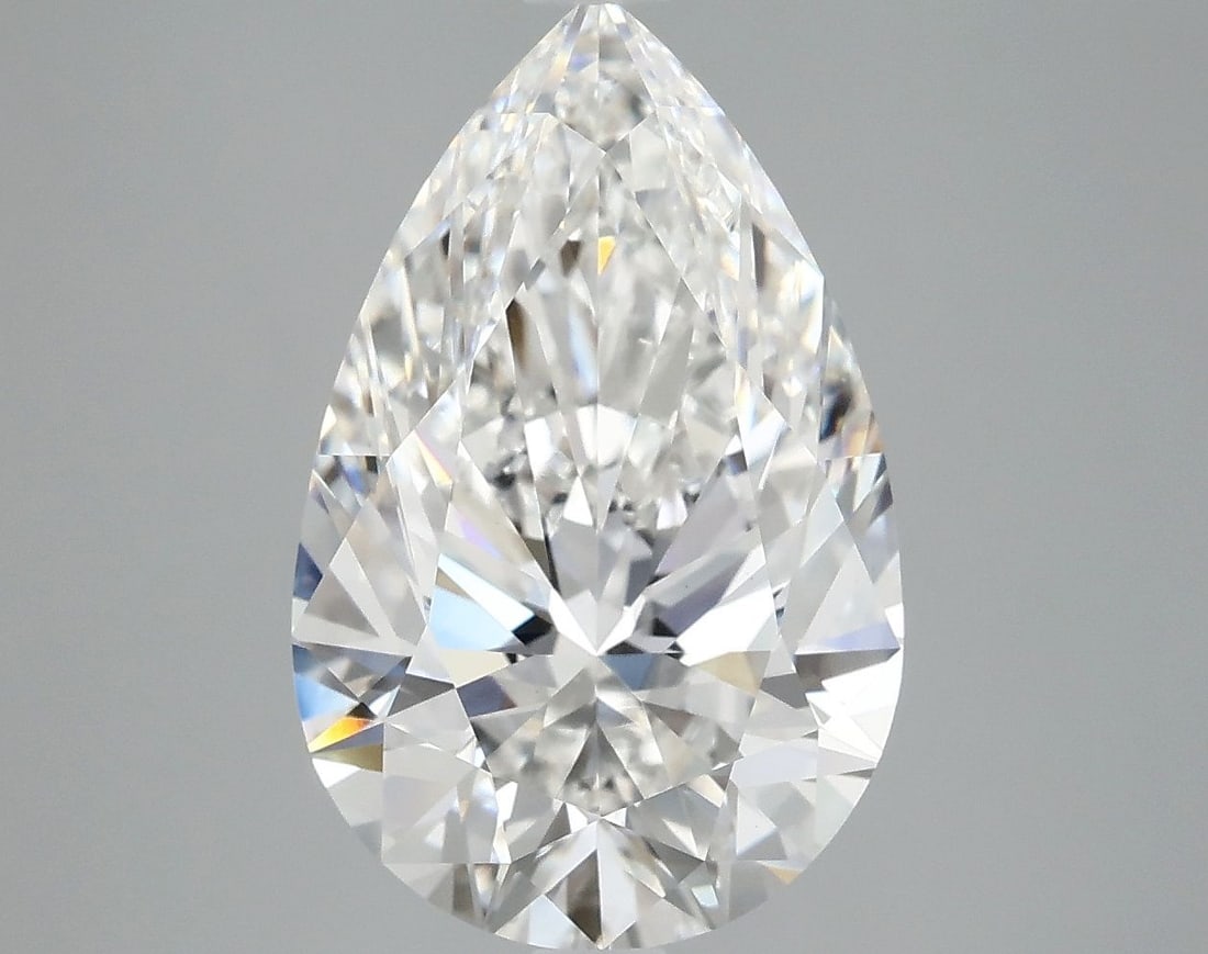 IGI Pear 5.1ct E VVS2 - Loose Lab Diamond: IGI Pear 5.1ct E VVS2 - Loose Lab Diamond Item Specifics: Source: This Is A Real Diamond Grown In A Lab Not Mined. Carat: 5.1 Cut: - Color: E Clarity: VVS2 Polish: EX Symmetry: EX Measurements: 14.98L