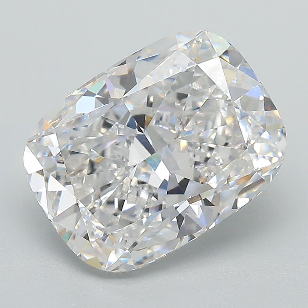 GIA Cushion Brilliant 4.38ct F VVS1 - Loose Lab Diamond: GIA Cushion Brilliant 4.38ct F VVS1 - Loose Lab Diamond Item Specifics: Source: This Is A Real Diamond Grown In A Lab Not Mined. Carat: 4.38 Cut: - Color: F Clarity: VVS1 Polish: VG Symmetry: EX Measu
