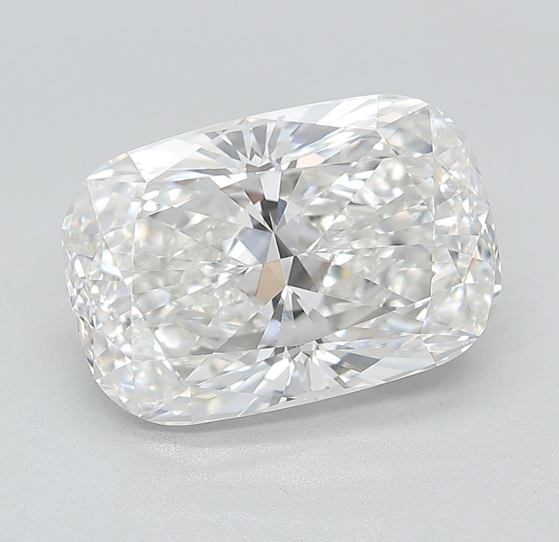 IGI Cushion Modified 5.43ct E VVS2 - Loose Lab Diamond: IGI Cushion Modified 5.43ct E VVS2 - Loose Lab Diamond Item Specifics: Source: This Is A Real Diamond Grown In A Lab Not Mined. Carat: 5.43 Cut: - Color: E Clarity: VVS2 Polish: EX Symmetry: EX Measur