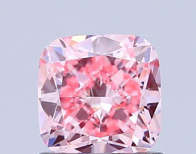 IGI Cushion Modified 1.04ct Fancy Intense Pink VVS2 - Loose Lab Diamond: IGI Cushion Modified 1.04ct Fancy Intense Pink VVS2 - Loose Lab Diamond Item Specifics: Source: This Is A Real Diamond Grown In A Lab Not Mined. Carat: 1.04 Cut: - Color: Fancy Intense Pink Clarity: V