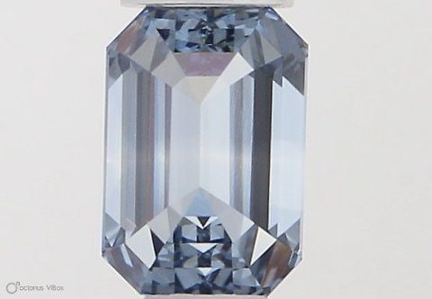 IGI Emerald 0.42ct Fancy Vivid Blue VVS2 - Loose Lab Diamond: IGI Emerald 0.42ct Fancy Vivid Blue VVS2 - Loose Lab Diamond Item Specifics: Source: This Is A Real Diamond Grown In A Lab Not Mined. Carat: 0.42 Cut: - Color: Fancy Vivid Blue Clarity: VVS2 Polish: E