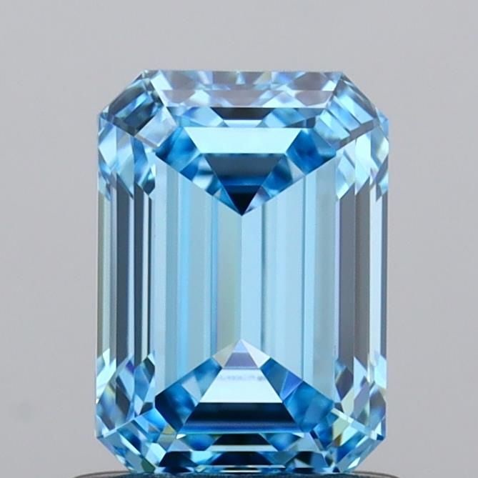 IGI Emerald 1.0ct Fancy Vivid Blue VVS2 - Loose Lab Diamond: IGI Emerald 1.0ct Fancy Vivid Blue VVS2 - Loose Lab Diamond Item Specifics: Source: This Is A Real Diamond Grown In A Lab Not Mined. Carat: 1.0 Cut: - Color: Fancy Vivid Blue Clarity: VVS2 Polish: EX