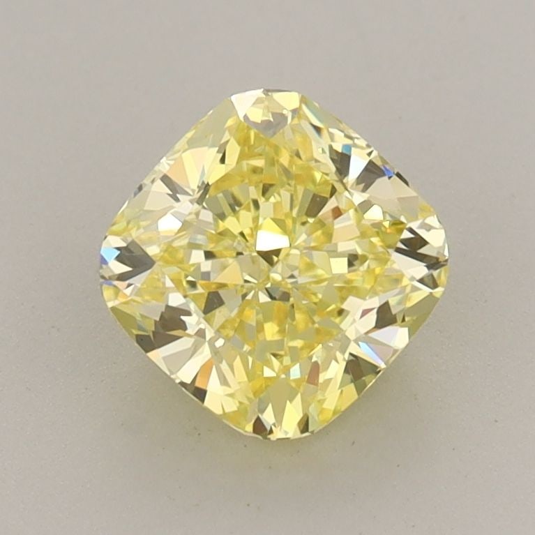 IGI Cushion Modified 1.23ct Fancy Intense Yellow VVS2 - Loose Lab Diamond: IGI Cushion Modified 1.23ct Fancy Intense Yellow VVS2 - Loose Lab Diamond Item Specifics: Source: This Is A Real Diamond Grown In A Lab Not Mined. Carat: 1.23 Cut: - Color: Fancy Intense Yellow Clarit