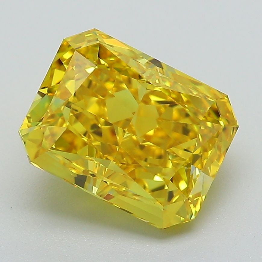 IGI Radiant 3.3ct Fancy Vivid Yellow VVS2 - Loose Lab Diamond: IGI Radiant 3.3ct Fancy Vivid Yellow VVS2 - Loose Lab Diamond Item Specifics: Source: This Is A Real Diamond Grown In A Lab Not Mined. Carat: 3.3 Cut: - Color: Fancy Vivid Yellow Clarity: VVS2 Polish: