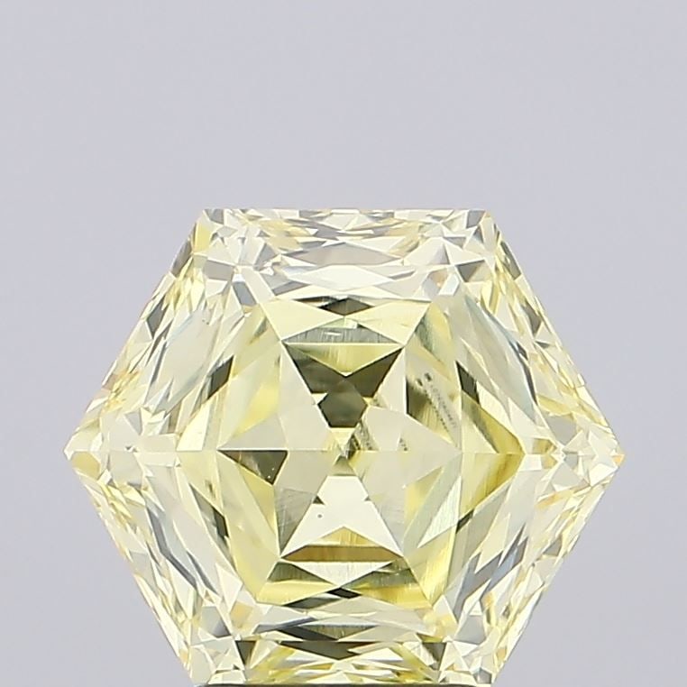 IGI Hexagonal 3.54ct Fancy Intense Yellow VVS2 - Loose Lab Diamond: IGI Hexagonal 3.54ct Fancy Intense Yellow VVS2 - Loose Lab Diamond Item Specifics: Source: This Is A Real Diamond Grown In A Lab Not Mined. Carat: 3.54 Cut: - Color: Fancy Intense Yellow Clarity: VVS2