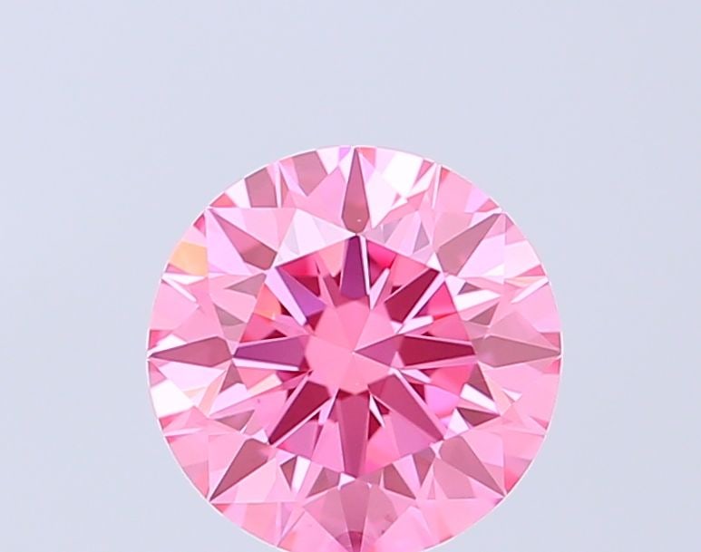 IGI Round 1.08ct Fancy Vivid Pink VVS2 - Ideal Loose Lab Diamond: IGI Round 1.08ct Fancy Vivid Pink VVS2 - Ideal Loose Lab Diamond Item Specifics: Source: This Is A Real Diamond Grown In A Lab Not Mined. Carat: 1.08 Cut: ID Color: Fancy Vivid Pink Clarity: VVS2 Poli