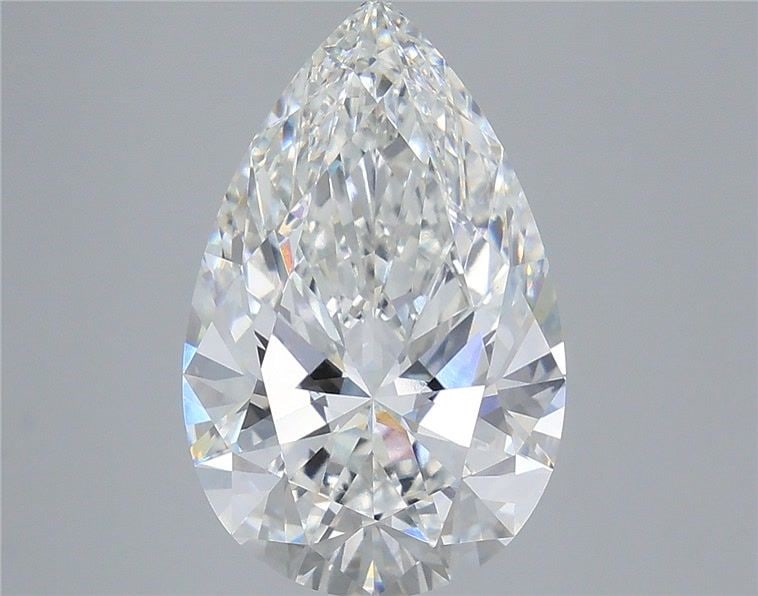 IGI Pear 5.03ct G VVS2 - Loose Lab Diamond: IGI Pear 5.03ct G VVS2 - Loose Lab Diamond Item Specifics: Source: This Is A Real Diamond Grown In A Lab Not Mined. Carat: 5.03 Cut: - Color: G Clarity: VVS2 Polish: EX Symmetry: EX Measurements: 15.4