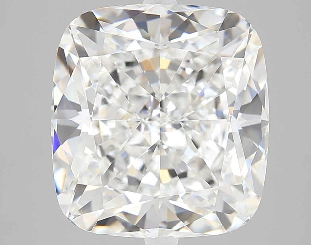 IGI Cushion Modified 5.02ct E VVS2 - Loose Lab Diamond: IGI Cushion Modified 5.02ct E VVS2 - Loose Lab Diamond Item Specifics: Source: This Is A Real Diamond Grown In A Lab Not Mined. Carat: 5.02 Cut: - Color: E Clarity: VVS2 Polish: EX Symmetry: EX Measur