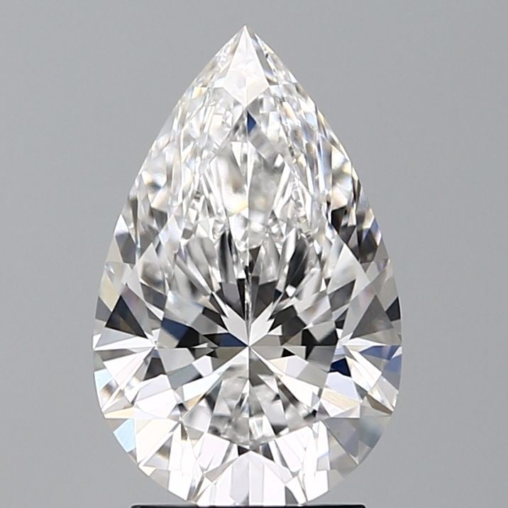 IGI Pear 2.56ct E VVS2 - Loose Lab Diamond: IGI Pear 2.56ct E VVS2 - Loose Lab Diamond Item Specifics: Source: This Is A Real Diamond Grown In A Lab Not Mined. Carat: 2.56 Cut: - Color: E Clarity: VVS2 Polish: EX Symmetry: EX Measurements: 12.0