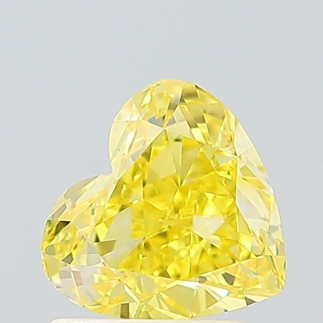 IGI Heart 1.52ct Fancy Vivid Yellow VVS2 - Loose Lab Diamond: IGI Heart 1.52ct Fancy Vivid Yellow VVS2 - Loose Lab Diamond Item Specifics: Source: This Is A Real Diamond Grown In A Lab Not Mined. Carat: 1.52 Cut: - Color: Fancy Vivid Yellow Clarity: VVS2 Polish: