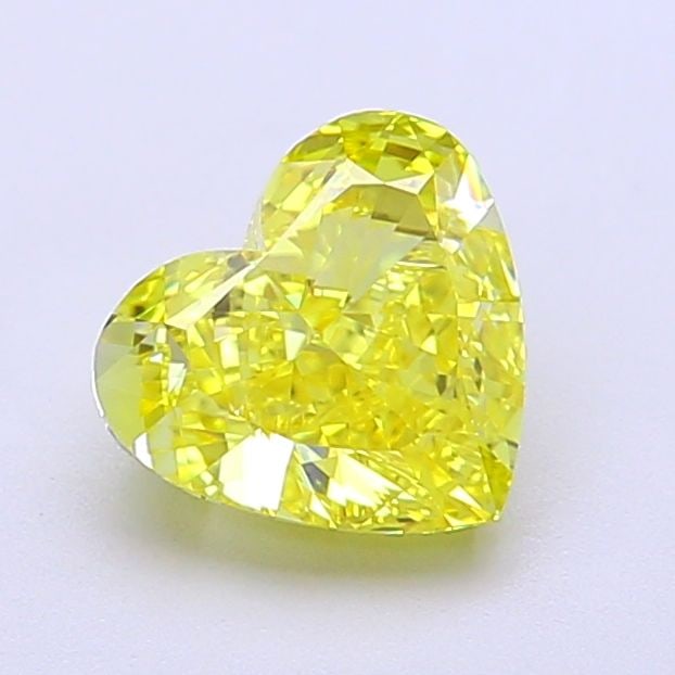 IGI Heart 1.37ct Fancy Vivid Yellow VVS1 - Loose Lab Diamond: IGI Heart 1.37ct Fancy Vivid Yellow VVS1 - Loose Lab Diamond Item Specifics: Source: This Is A Real Diamond Grown In A Lab Not Mined. Carat: 1.37 Cut: - Color: Fancy Vivid Yellow Clarity: VVS1 Polish: