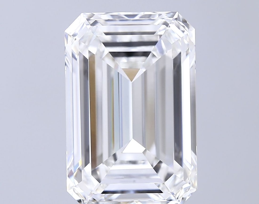 IGI Emerald 10.09ct F VVS2 - Loose Lab Diamond: IGI Emerald 10.09ct F VVS2 - Loose Lab Diamond Item Specifics: Source: This Is A Real Diamond Grown In A Lab Not Mined. Carat: 10.09 Cut: - Color: F Clarity: VVS2 Polish: EX Symmetry: EX Measurements: