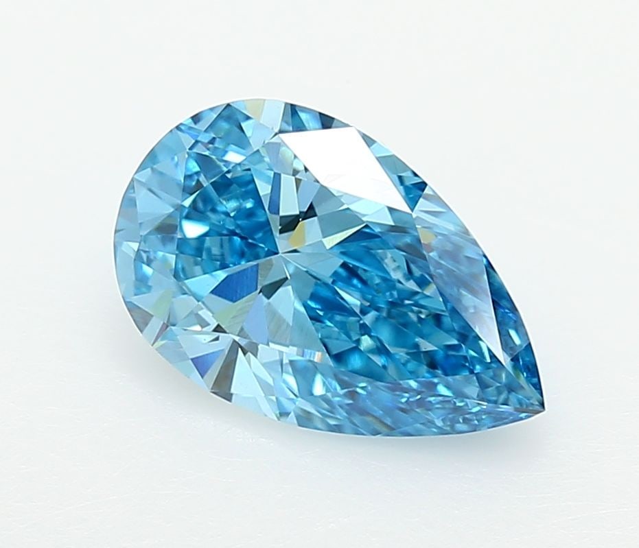 IGI Pear 2.02ct Fancy Vivid Blue VVS2 - Loose Lab Diamond: IGI Pear 2.02ct Fancy Vivid Blue VVS2 - Loose Lab Diamond Item Specifics: Source: This Is A Real Diamond Grown In A Lab Not Mined. Carat: 2.02 Cut: - Color: Fancy Vivid Blue Clarity: VVS2 Polish: EX S