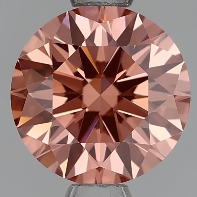 Round 1.02ct Fancy Orangey Pink VVS1 - Loose Lab Diamond: Round 1.02ct Fancy Orangey Pink VVS1 - Loose Lab Diamond Item Specifics: Source: This Is A Real Diamond Grown In A Lab Not Mined. Carat: 1.02 Cut: EX Color: Fancy Orangey Pink Clarity: VVS1 Polish: