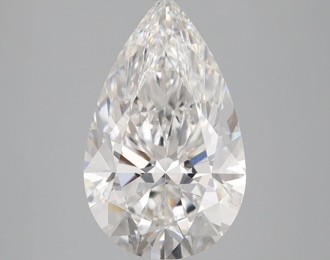 IGI Pear 2.53ct E VVS2 - Loose Lab Diamond: IGI Pear 2.53ct E VVS2 - Loose Lab Diamond Item Specifics: Source: This Is A Real Diamond Grown In A Lab Not Mined. Carat: 2.53 Cut: - Color: E Clarity: VVS2 Polish: EX Symmetry: EX Measurements: 12.4