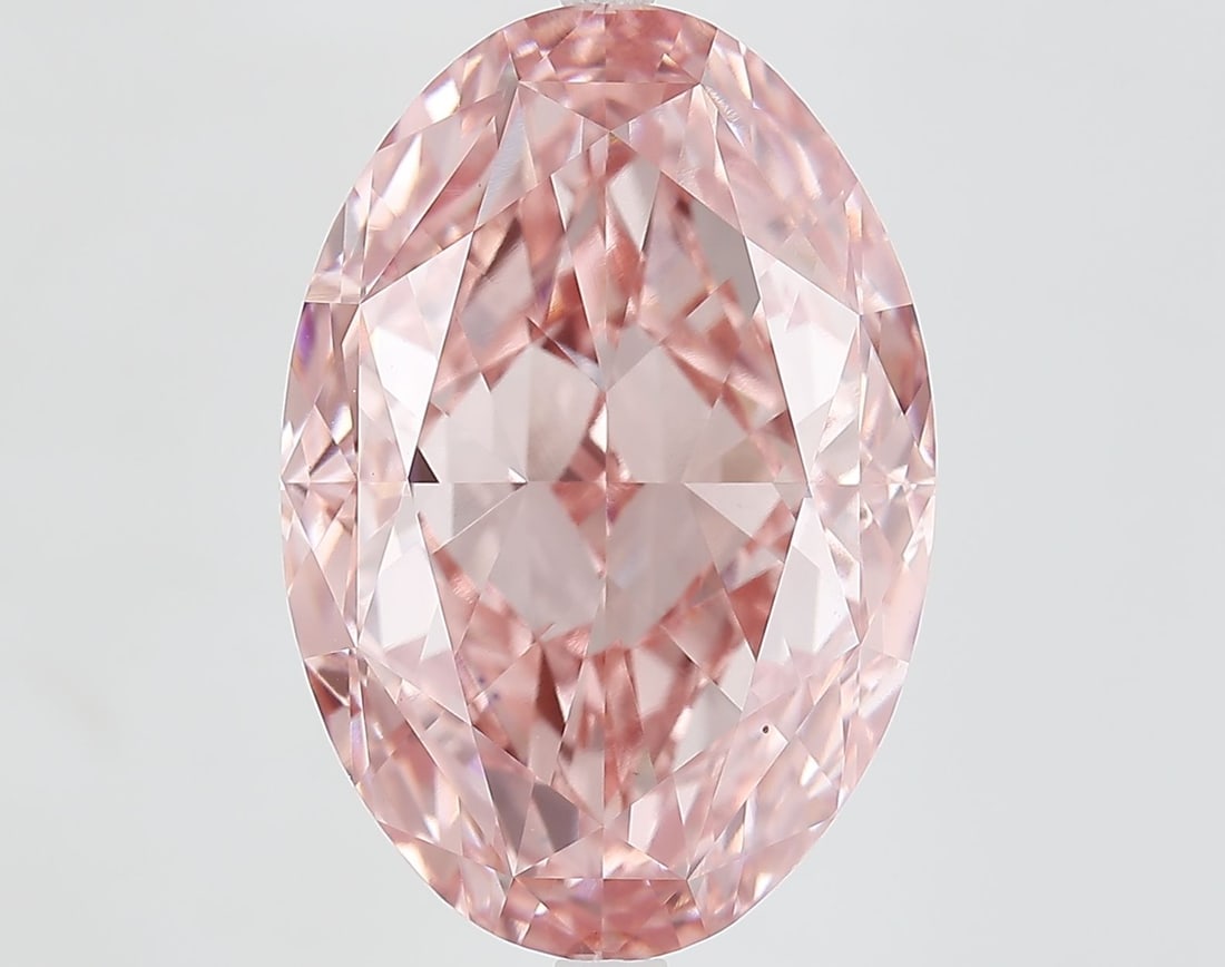 IGI Oval 14.24ct Fancy Vivid Pink VVS2 - Loose Lab Diamond: IGI Oval 14.24ct Fancy Vivid Pink VVS2 - Loose Lab Diamond Item Specifics: Source: This Is A Real Diamond Grown In A Lab Not Mined. Carat: 14.24 Cut: - Color: Fancy Vivid Pink Clarity: VVS2 Polish: EX