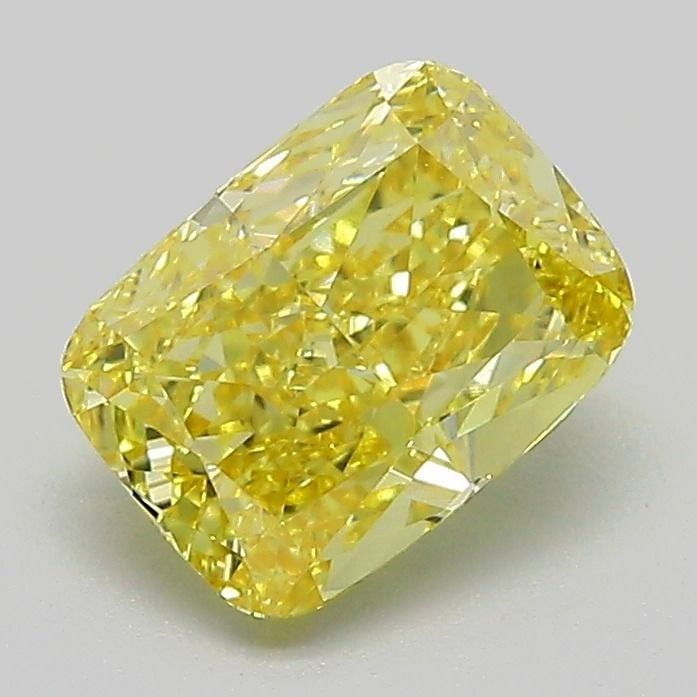 IGI Cushion Modified 1.54ct Fancy Vivid Yellow VVS2 - Loose Lab Diamond: IGI Cushion Modified 1.54ct Fancy Vivid Yellow VVS2 - Loose Lab Diamond Item Specifics: Source: This Is A Real Diamond Grown In A Lab Not Mined. Carat: 1.54 Cut: - Color: Fancy Vivid Yellow Clarity: V