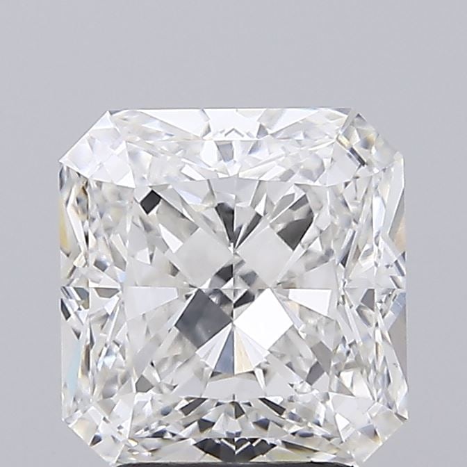 IGI Square Radiant 2.92ct F VVS2 - Loose Lab Diamond: IGI Square Radiant 2.92ct F VVS2 - Loose Lab Diamond Item Specifics: Source: This Is A Real Diamond Grown In A Lab Not Mined. Carat: 2.92 Cut: - Color: F Clarity: VVS2 Polish: EX Symmetry: EX Measurem