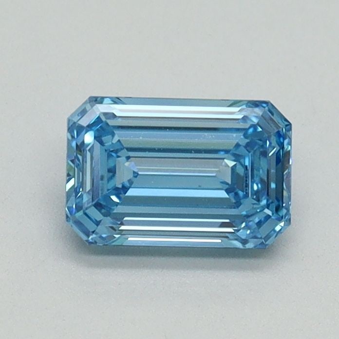 IGI Emerald 0.67ct Fancy Vivid Blue VVS2 - Loose Lab Diamond: IGI Emerald 0.67ct Fancy Vivid Blue VVS2 - Loose Lab Diamond Item Specifics: Source: This Is A Real Diamond Grown In A Lab Not Mined. Carat: 0.67 Cut: - Color: Fancy Vivid Blue Clarity: VVS2 Polish: E