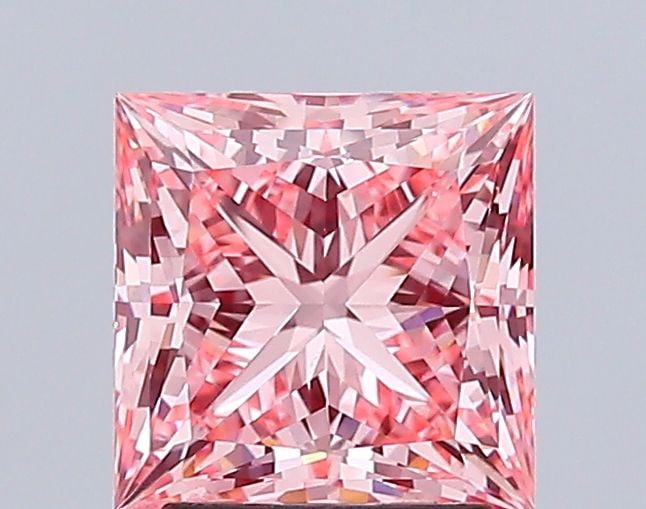 IGI Princess 2.53ct Fancy Vivid Pink VVS2 - Loose Lab Diamond: IGI Princess 2.53ct Fancy Vivid Pink VVS2 - Loose Lab Diamond Item Specifics: Source: This Is A Real Diamond Grown In A Lab Not Mined. Carat: 2.53 Cut: - Color: Fancy Vivid Pink Clarity: VVS2 Polish: 