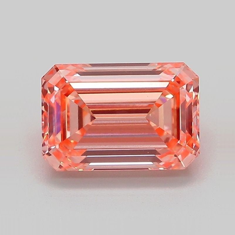 IGI Emerald 2.15ct Fancy Vivid Pink VVS2 - Loose Lab Diamond: IGI Emerald 2.15ct Fancy Vivid Pink VVS2 - Loose Lab Diamond Item Specifics: Source: This Is A Real Diamond Grown In A Lab Not Mined. Carat: 2.15 Cut: - Color: Fancy Vivid Pink Clarity: VVS2 Polish: