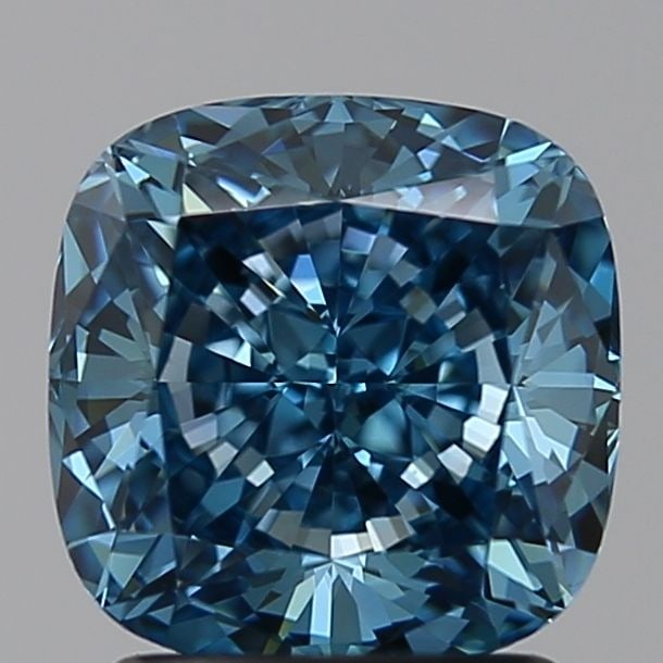 Cushion Brilliant 2.07ct Blue VVS1 - Loose Lab Diamond: Cushion Brilliant 2.07ct Blue VVS1 - Loose Lab Diamond Item Specifics: Source: This Is A Real Diamond Grown In A Lab Not Mined. Carat: 2.07 Cut: - Color: Blue Clarity: VVS1 Polish: EX Symmetry: EX Mea
