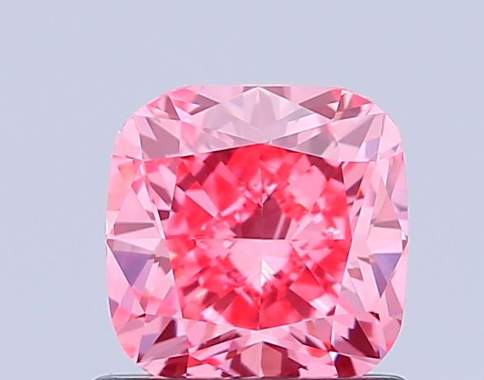 IGI Cushion Modified 1.02ct Fancy Vivid Pink VVS2 - Loose Lab Diamond: IGI Cushion Modified 1.02ct Fancy Vivid Pink VVS2 - Loose Lab Diamond Item Specifics: Source: This Is A Real Diamond Grown In A Lab Not Mined. Carat: 1.02 Cut: - Color: Fancy Vivid Pink Clarity: VVS2 