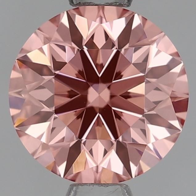 Round 1.01ct Fancy Orangey Pink VVS2 - Loose Lab Diamond: Round 1.01ct Fancy Orangey Pink VVS2 - Loose Lab Diamond Item Specifics: Source: This Is A Real Diamond Grown In A Lab Not Mined. Carat: 1.01 Cut: EX Color: Fancy Orangey Pink Clarity: VVS2 Polish: VG