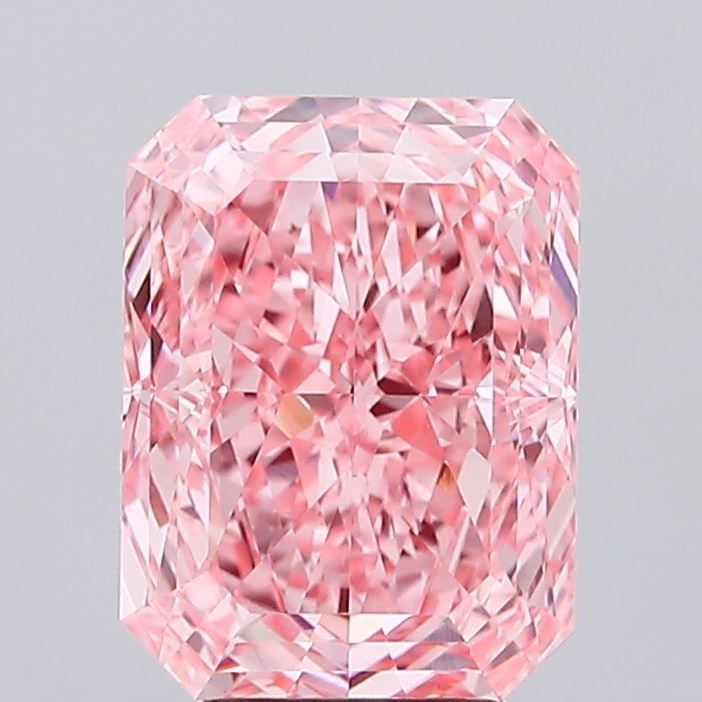IGI Radiant 4.53ct Fancy Vivid Pink VVS2 - Loose Lab Diamond: IGI Radiant 4.53ct Fancy Vivid Pink VVS2 - Loose Lab Diamond Item Specifics: Source: This Is A Real Diamond Grown In A Lab Not Mined. Carat: 4.53 Cut: - Color: Fancy Vivid Pink Clarity: VVS2 Polish: E