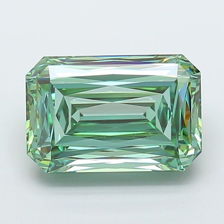 IGI Radiant 7.08ct Fancy Vivid Green VVS2 - Loose Lab Diamond: IGI Radiant 7.08ct Fancy Vivid Green VVS2 - Loose Lab Diamond Item Specifics: Source: This Is A Real Diamond Grown In A Lab Not Mined. Carat: 7.08 Cut: - Color: Fancy Vivid Green Clarity: VVS2 Polish: